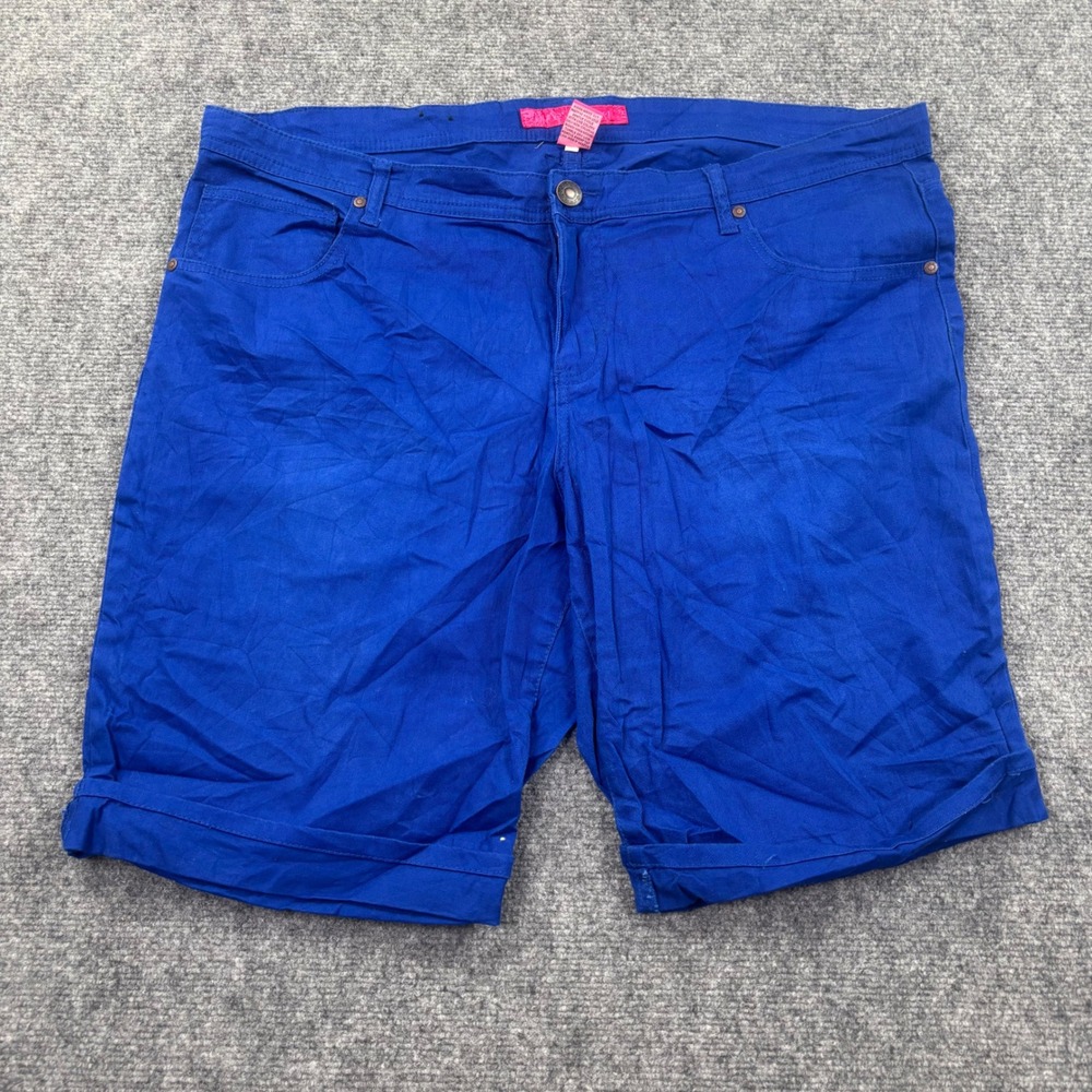 Pure Energy Chino Shorts‎ 22 Blue Stretch Cotton Casual Mens